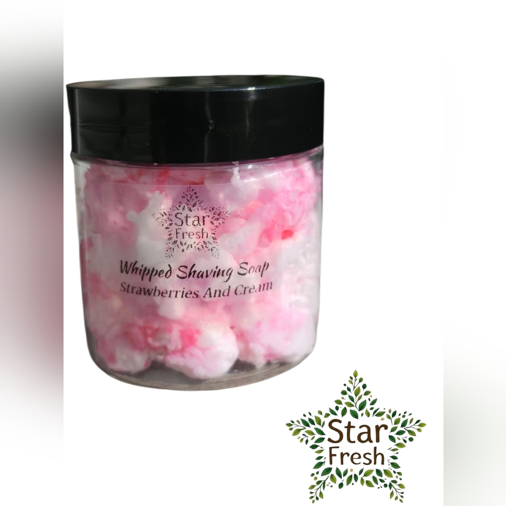 BUY NOW- 4oz (1)Whipped Shaving Soap - Pink, Green, Yellow - Picture 9 of 10